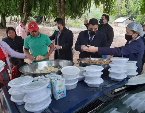 Fueron entregados más de 400 platos de comida en Capitán Bado, Amambay