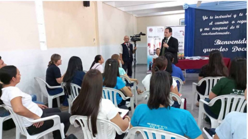 Docentes fueron instruidos en materia de protección de los derechos de niños y adolescentes.