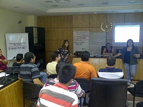 Directores administrativos y encagados de áreas de las circunscripciones de San Pedro, Amambay y Canindeyú participan de la actividad