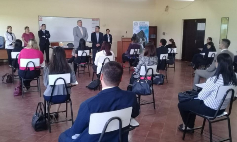 Se realizó el examen de concurso de ingreso y promoción de personas en Caacupé.