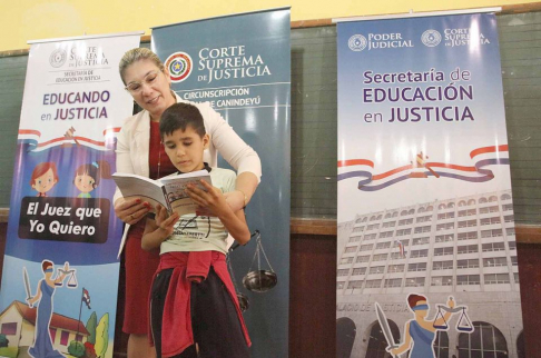 Cierre de actividades educativas en Saltos del Guairá.