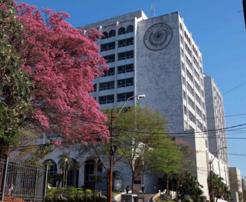 Palacio de Justicia de Asunción.