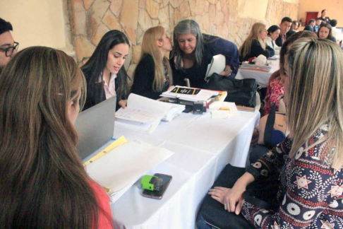 Visita a la Penitenciaría de Buen Pastor.