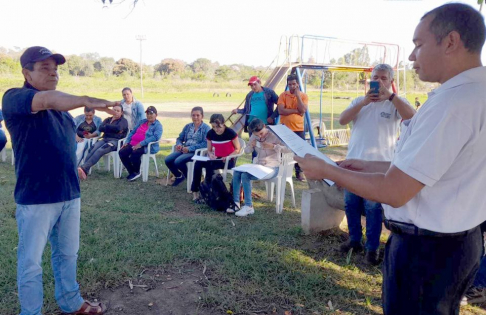 El Sistema Nacional de Facilitadores Judiciales llevó a cabo días pasados una asamblea en la comunidad de Romero Potrero, ciudad de Concepción.