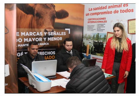 En funcionamiento oficina operativa de Marcas y Señales en la Expo de MRA.