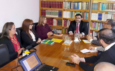 Reunión entre autoridades jurisdiccionales y miembros del Mecanismo Nacional de Prevención de la Tortura.