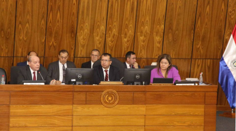 Presentaron el proyecto de presupuesto institucional del Poder Judicial para el Ejercicio Fiscal 2024.