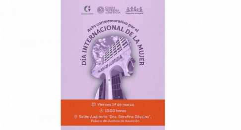 Invitan a acto conmemorativo por el Día Internacional de la Mujer.