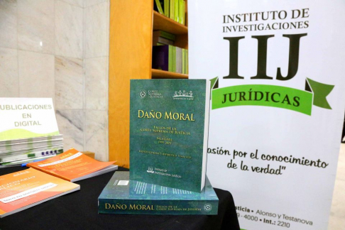 Obra jurídica “Daño Moral” está disponible para interesados.