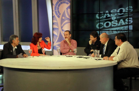 La ministra de la Corte Miryam Peña participó en el programa “Casos y cosas de la vida”.