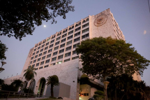 Fachada del Palacio de Justicia de Asunción