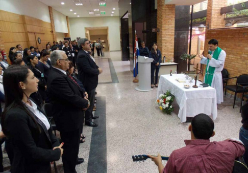 Celebran primer aniversario de ampliación de sede judicial cordillerana.