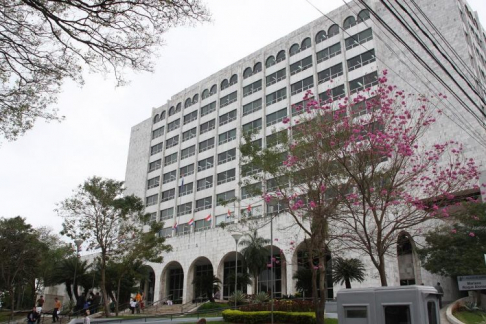 Palacio de Justicia de Asunción.