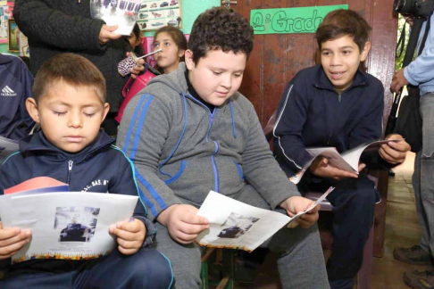 Alumnos del segundo al noveno grado fueron beneficiados con las charlas.