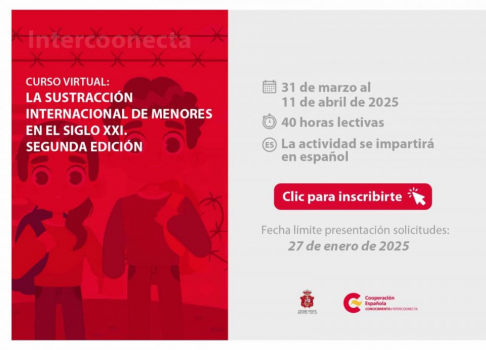 Invitan a participar del curso sobre sustracción internacional de menores en el siglo XXI.