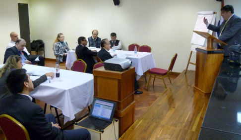 El taller continúa hoy en la sala dos del octavo piso torre norte del Palacio de Justicia de Asunción.