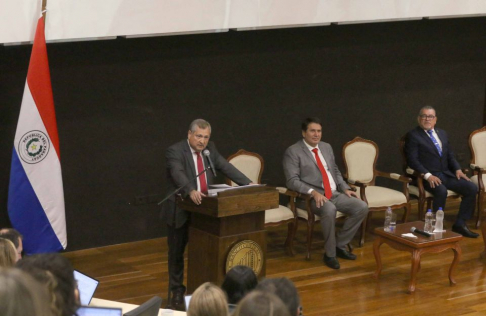 Ministro Jiménez Rolón participó de la apertura del Congreso Latinoamericano por los 30 años de los Principios UNIDROIT