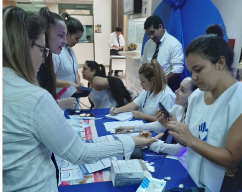 Jornada de prevención de diabetes en Central