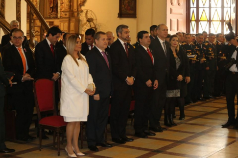 Presidente de la Corte Suprema participó del tedeum