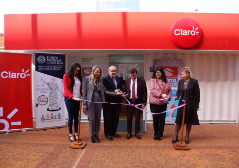 Durante la inauguración encabezada por la ministra Carolina Llanes.