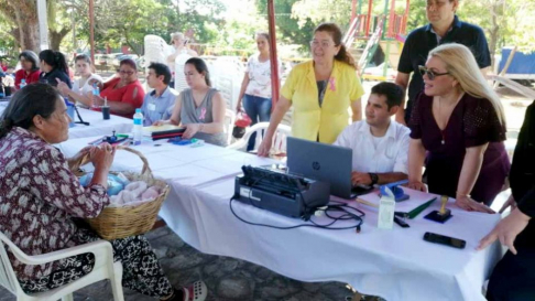 Areguá recibió al programa La Justicia llega a tu barrio