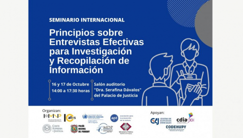 Invitan a participar del seminario sobre Entrevistas efectivas para investigación y recopilación de datos.