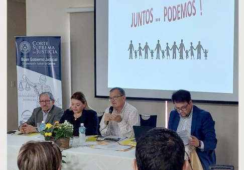 Reunión de trabajo sobre POI – Ejercicio 2024 en la Circunscripción Judicial de Central.