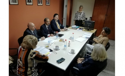 Oficina de Ética Judicial recibe visita de magistrada española María del Mar Cabrejas 