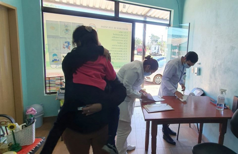 Primera toma de muestras de ADN en Santa Rosa del Aguaray.