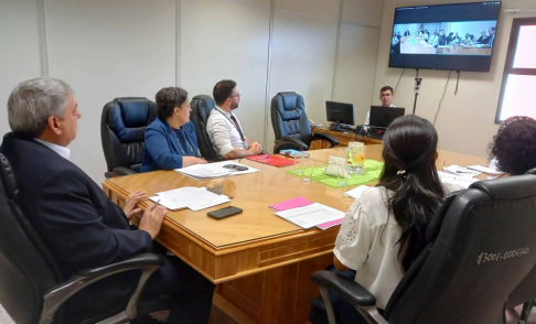 El encuentro se centró en temas atinentes a la Circunscripción Judicial de Cordillera.