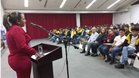 Alumnos del ITP de Luque fueron instruidos sobre sus derechos y obligaciones.