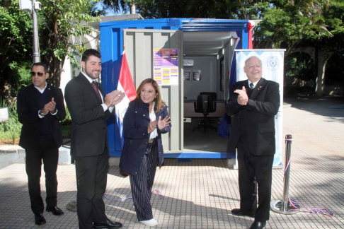 Mayor acceso al sistema judicial: se inauguró oficina de apoyo y enlace del MDP en la Plaza de la Justicia.