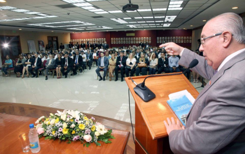 Ministro Bajac presento su informe de gestión.