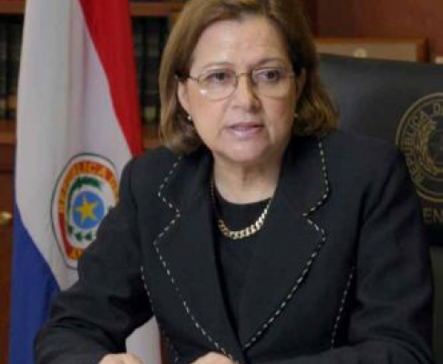 Doctora Alicia Pucheta de Correa, Presidenta de la Corte Suprema de Justicia.