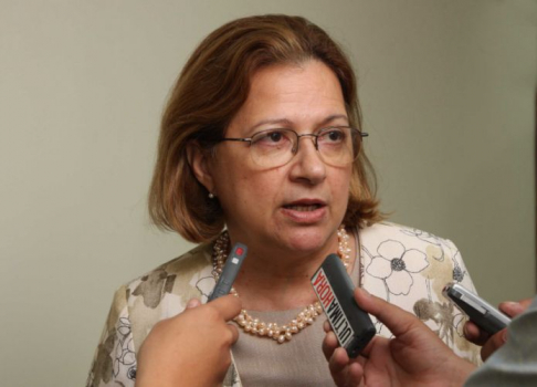 Doctora Alicia Pucheta de Correa, Presidenta de la Corte Suprema de Justicia.