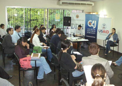 Durante la jornada de capacitación.