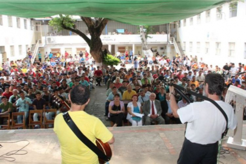 La jornada artística se desarrolló en la Penitenciaría de Tacumbú