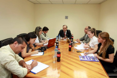 Equipo que participó de la reunión.