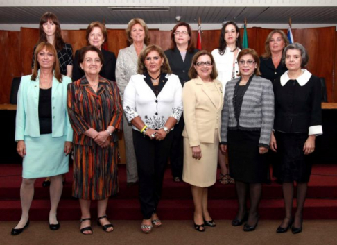 El encuentro contó con la participación de las magistradas de Argentina, Brasil, Bolivia, Chile y Uruguay, y estuvo dirigido por las ministras de la Corte Suprema de Justicia doctoras Alicia Pucheta de Correa y Gladys Bareiro de Módica