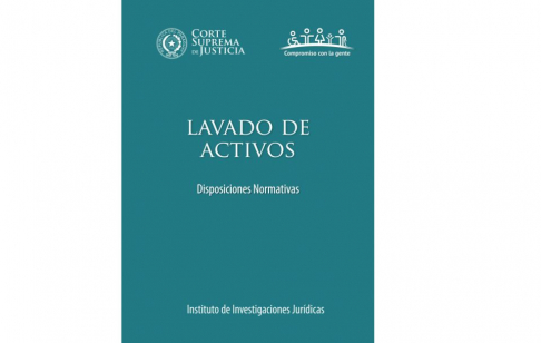 El material contiene Leyes y Decretos vinculados al Lavado de Activos 