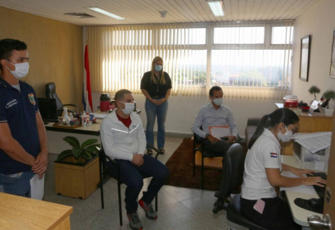 La jueza Cynthia Lovera durante una audiencia de imposición de medidas.