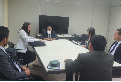 Ministro Ramírez Candia realizó día de gobierno en San Pedro.