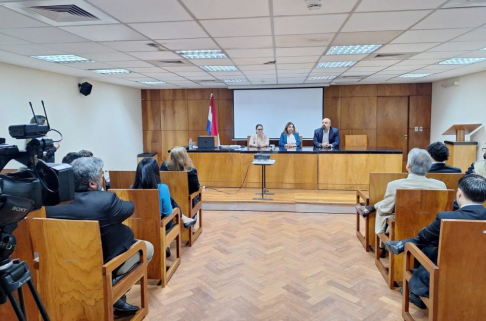 Acto de apertura del Taller Internacional de Análisis y Construcción de Líneas Jurisprudenciales en materia de Propiedad Intelectual.