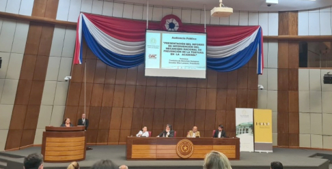 Representantes judiciales participaron de informe sobre tortura en la Academil en la sede del Congreso Nacional.