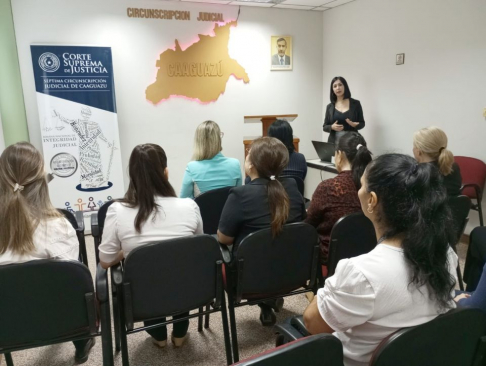 Conmemoran el Día de la Mujer Paraguaya en la Circunscripción Judicial de Caaguazú.