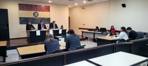 Segunda jornada de competencia Moot  Court 2022.