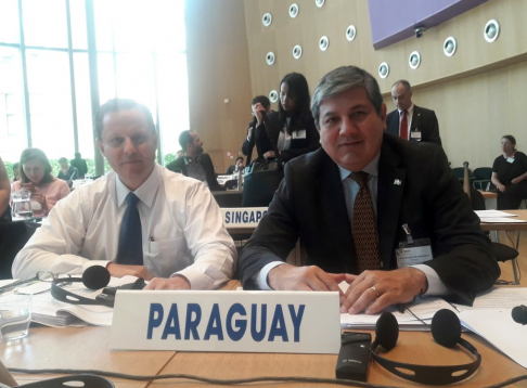 El ministro de la Corte Suprema de Justicia doctor Alberto Martínez Simón participa de la HCCH.