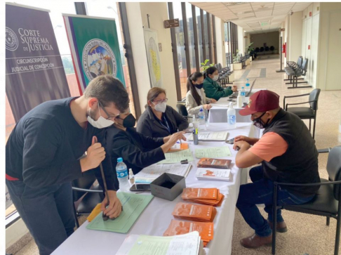 Jornadas de trabajo de Marcas y Señales en Horqueta.