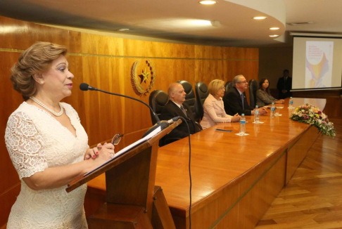 En la fecha se celebró el Día Mundial de la Propiedad Intelectual,  por lo que en el Salón Auditorio del Poder Judicial de la Capital se llevó a cabo una actividad de la cual participaron las máximas autoridades judiciales.