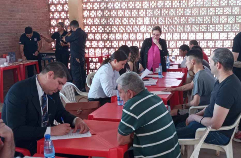 Visita de control y monitoreo en Penal de Cnel. Oviedo.